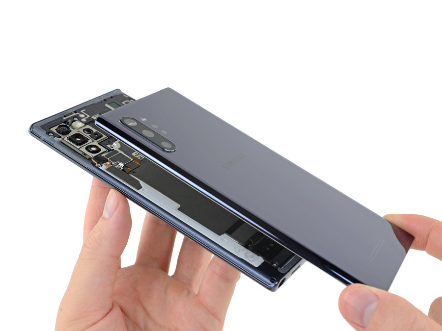 堆叠式主板，可修复性3/10：iFixit 发布 Galaxy Note 10+ 5G 版拆解报告