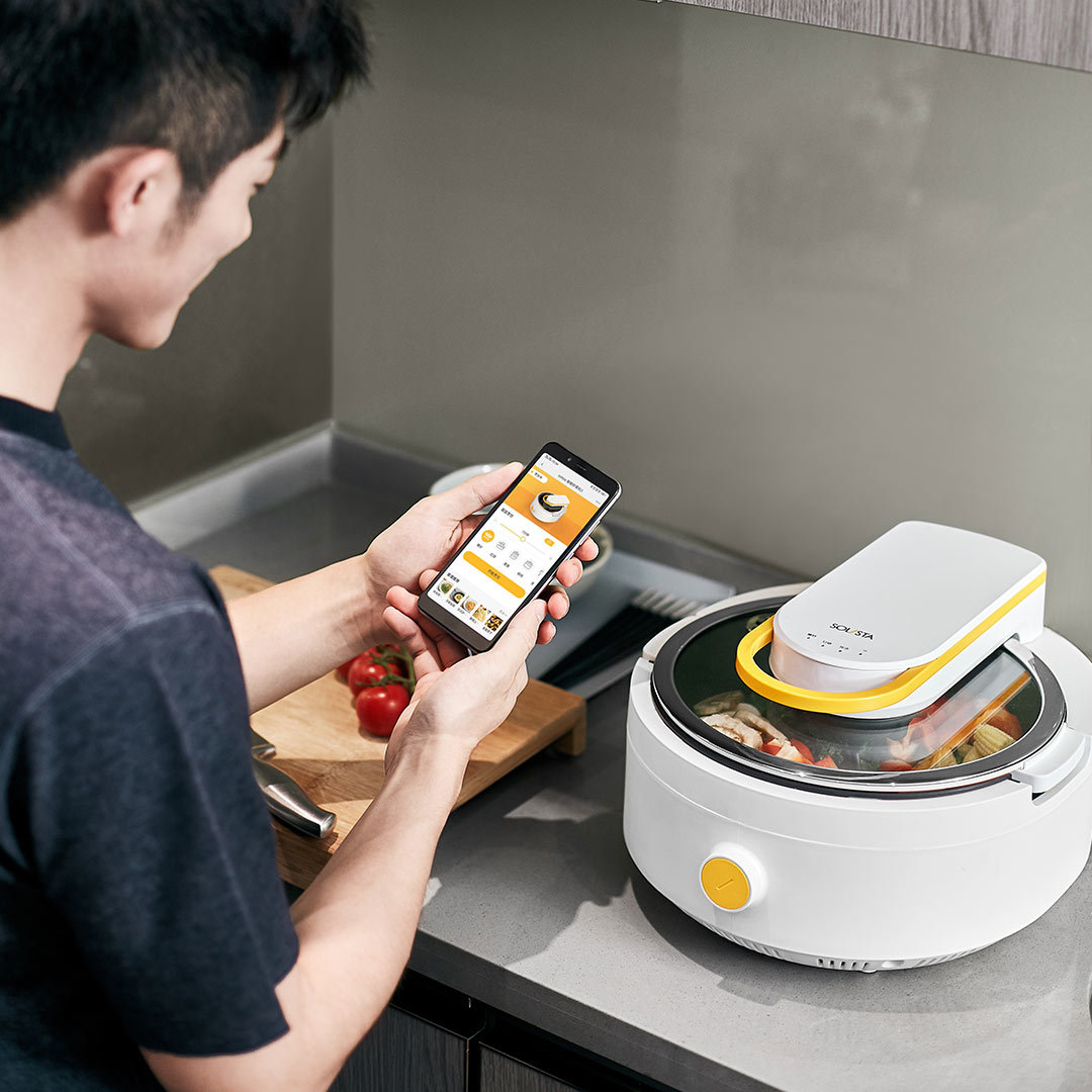 年轻人的0基础下厨神器：小米众筹上架 Solista 独奏智能炒菜机