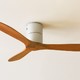  日系简约、还原自然风：Hanwa推出了一款用实木做叶片的吊扇　