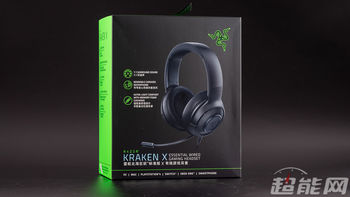 雷蛇KRAKEN X游戏耳机包装细节(麦克风|接口|耳罩)