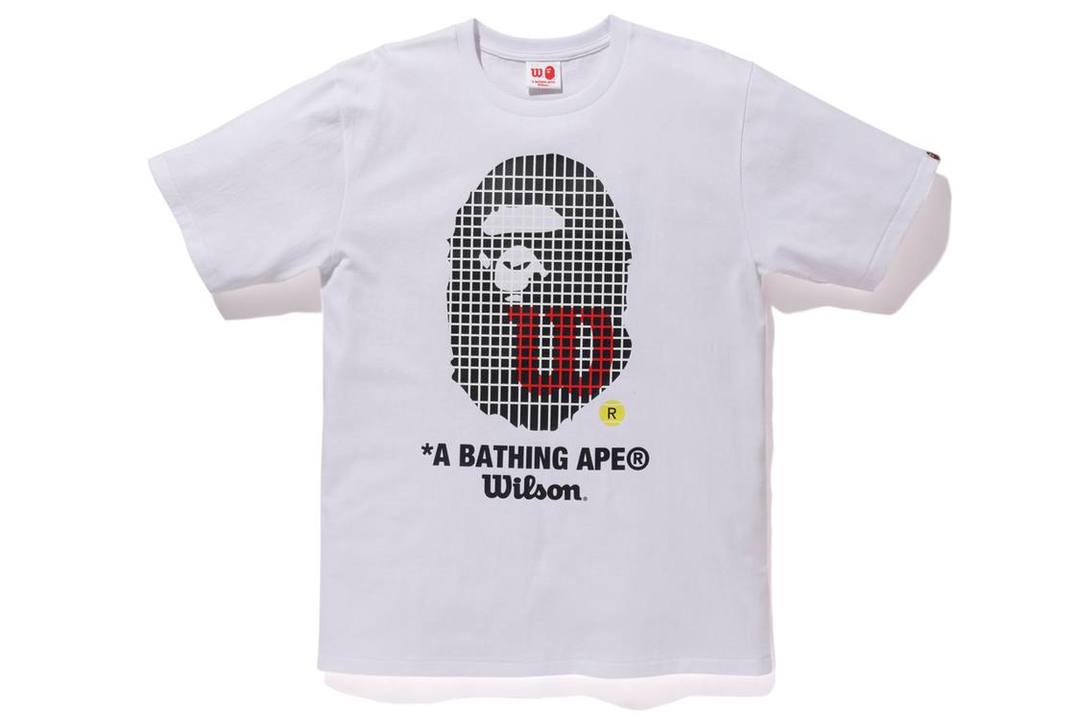 猿人打完网球吃鸡？ A BATHING APE x Wilson推出网球联名、A BATHING APE x《PUBG MOBILE》推出限定装备