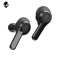 骷髅头（Skullcandy）INDY真无线蓝牙入耳式耳机运动游戏音乐耳机16小时续航黑色