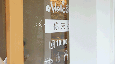 12.gif 「森系咖啡馆」,也太好看了吧...