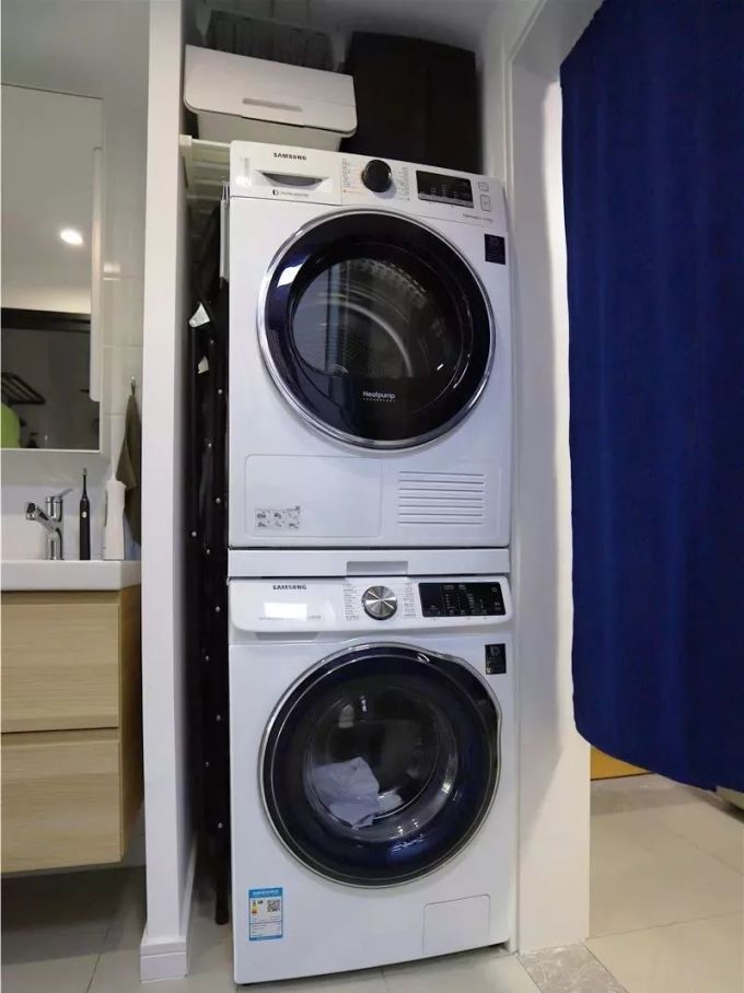 60㎡小户型收纳全靠宜家,卫生间竟然还实现干湿四分离