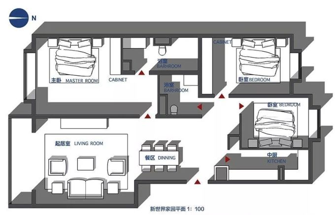 90后屋主改造二手房,巧用颜色装出简约高级感,家竟然就美的像幅画!