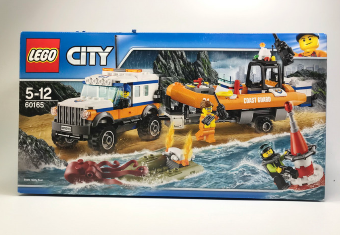 乐高城市系列60165四驱动力应急中心