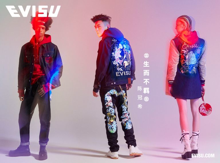 陈冠希再次联手EVISU：带来牛仔夹克、牛仔裤、帽衫等新品