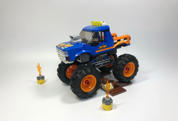 乐高拼插积木怎么样 乐高城市组60180巨轮越野车_什么值得买