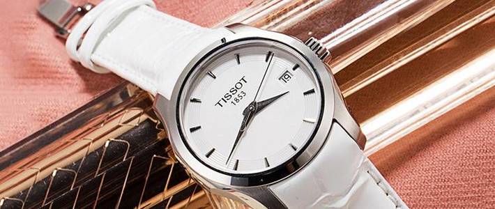 败家老婆的新斩获——TISSOT/天梭 库图系列石英女表T035.210.16.011.00