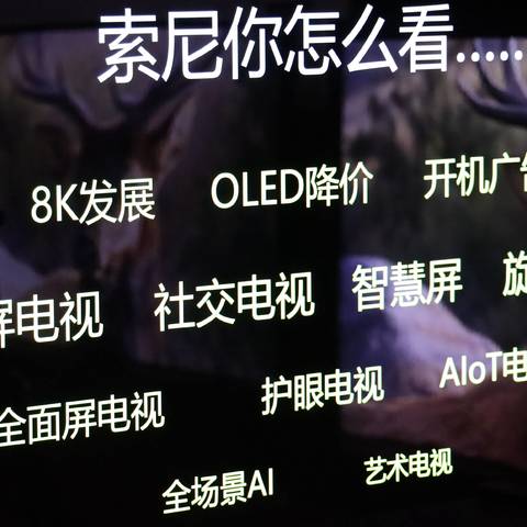 “谁的画质更好？”索尼大法对比三星海信 耳听为虚眼见为实