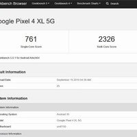 谷歌Pixel 4 XL 5G版曝光：内置8GB RAM