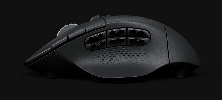 带回G602的6侧键设计：Logitech 罗技 推出非常适合网游的G604无线游戏鼠标