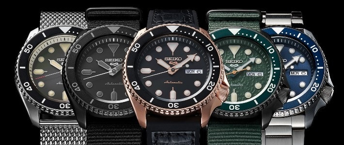  27款精工5Sports腕表全收录，一网打尽所有平民“水鬼”！