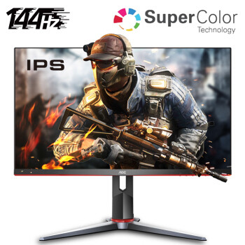 千元级灭霸？144Hz+1ms+IPS屏：AOC 27G2电竞显示器使用体验