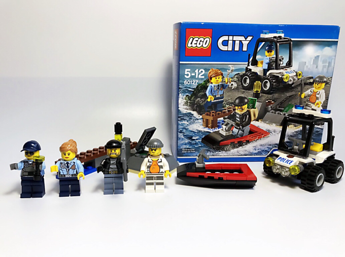 乐高城市组60127逃离监狱岛入门逃荒