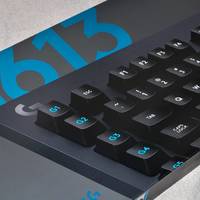 罗技G613无线键盘使用体验(尺寸|防水|按键|接口|背光)