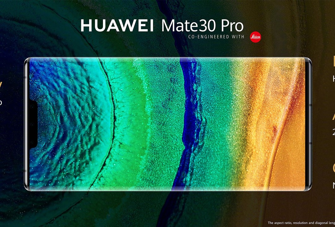 HUAWEI 华为 正式发布Mate 30/Mate 30 Pro/Mate 30 Pro 5G手机，双4000万主摄、圆环四摄环幕屏