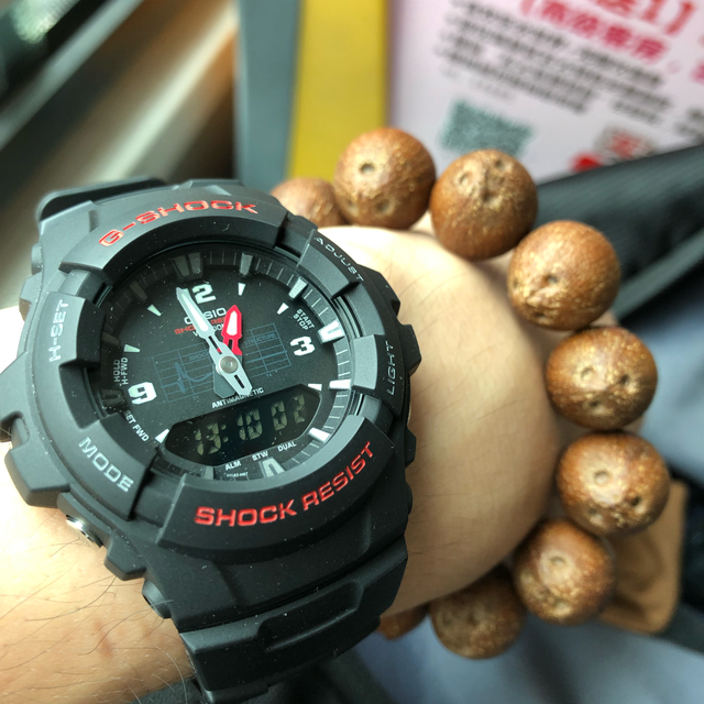 casio 卡西欧 g-shock g100-1bv 男款石英表多少钱-什么值得买