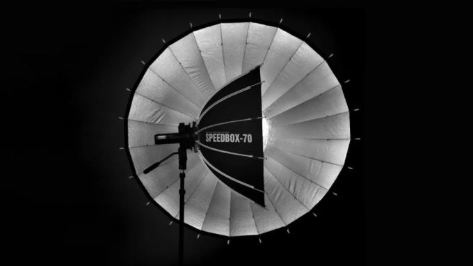 超轻便携!SMDV speedbox-70 掌控柔光箱光效曲线数据!