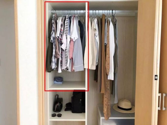 日本主妇1㎡衣柜极限收纳术,逼出十倍收纳力,妥妥塞进80件衣服也没问题!