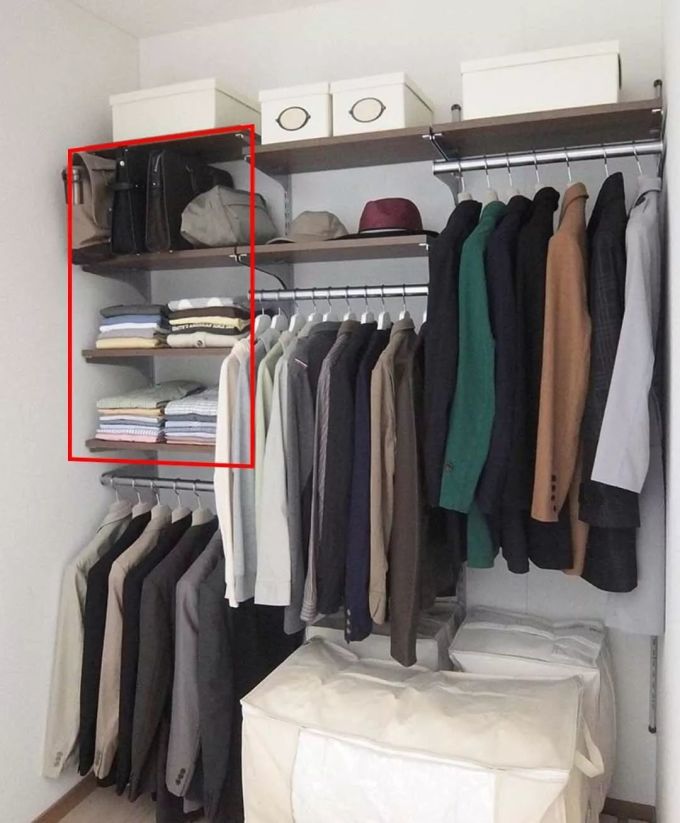 日本主妇1㎡衣柜极限收纳术,逼出十倍收纳力,妥妥塞进80件衣服也没问题!