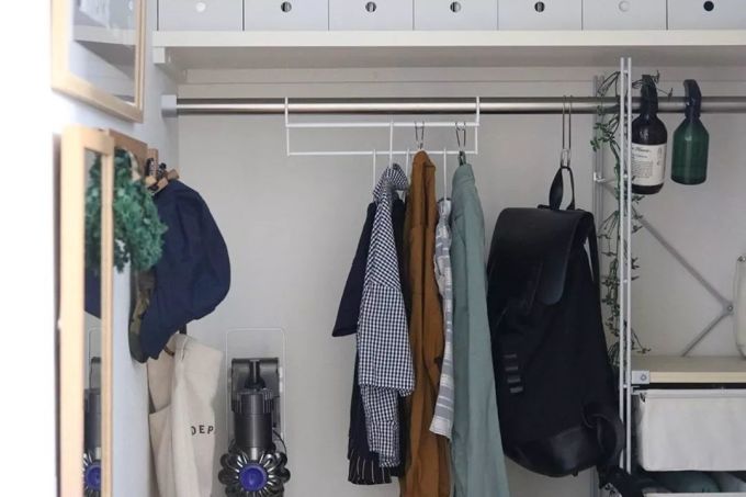 日本主妇1㎡衣柜极限收纳术,逼出十倍收纳力,妥妥塞进80件衣服也没问题!