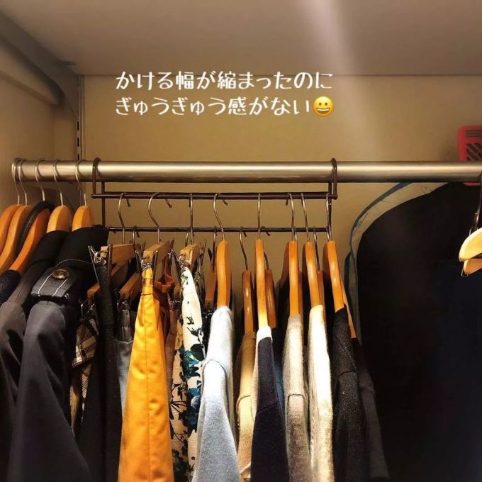 日本主妇1㎡衣柜极限收纳术,逼出十倍收纳力,妥妥塞进80件衣服也没问题!