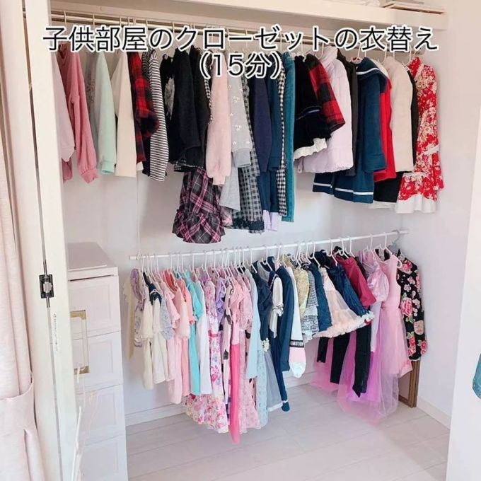日本主妇1㎡衣柜极限收纳术,逼出十倍收纳力,妥妥塞进80件衣服也没问题!