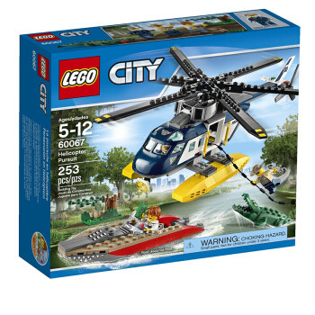 LEGO 乐高 CITY城市系列 60067 直升机追踪