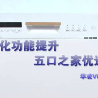 实用化功能提升，五口之家优选--WAHIN华凌 Vie6 8套洗碗机使用评测