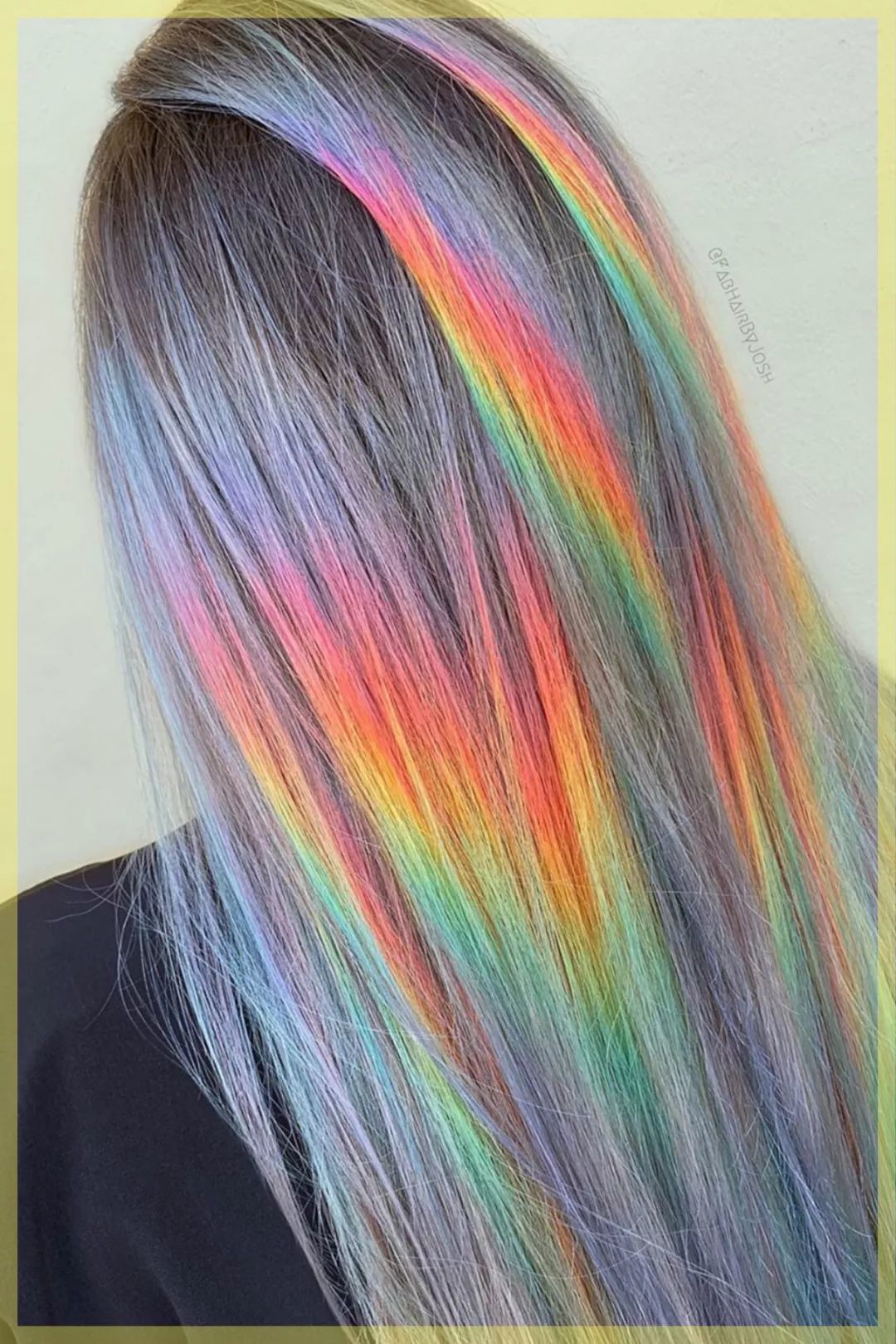 彩虹元素强势回归，今天就做一个Rainbow Girl