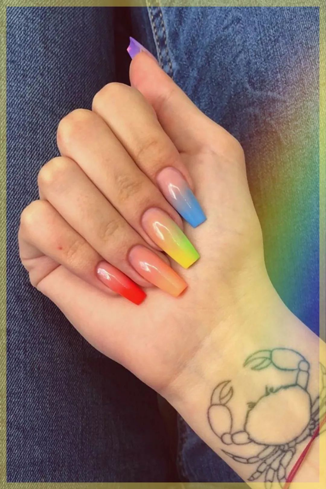 彩虹元素强势回归，今天就做一个Rainbow Girl