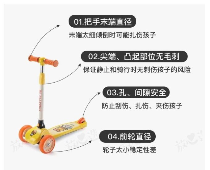 你买的滑板车可能害了孩子!12款大牌中竟有7款不合格!