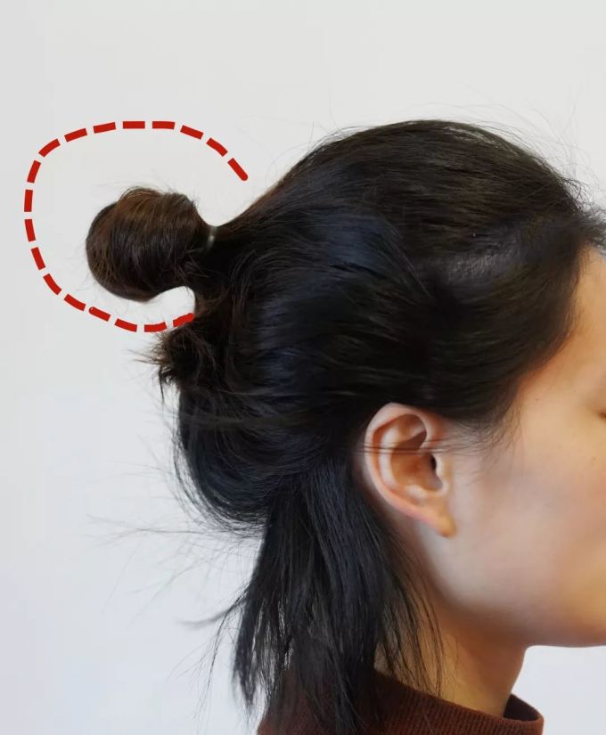 为什么你是扁头?马尾/丸子怎么扎,头型可以更好看?