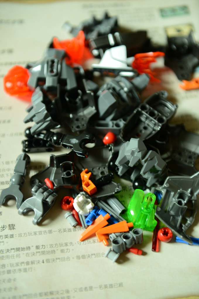 乐高拼插积木怎么样 乐高英雄工厂44005巨岩怪_什么值得买