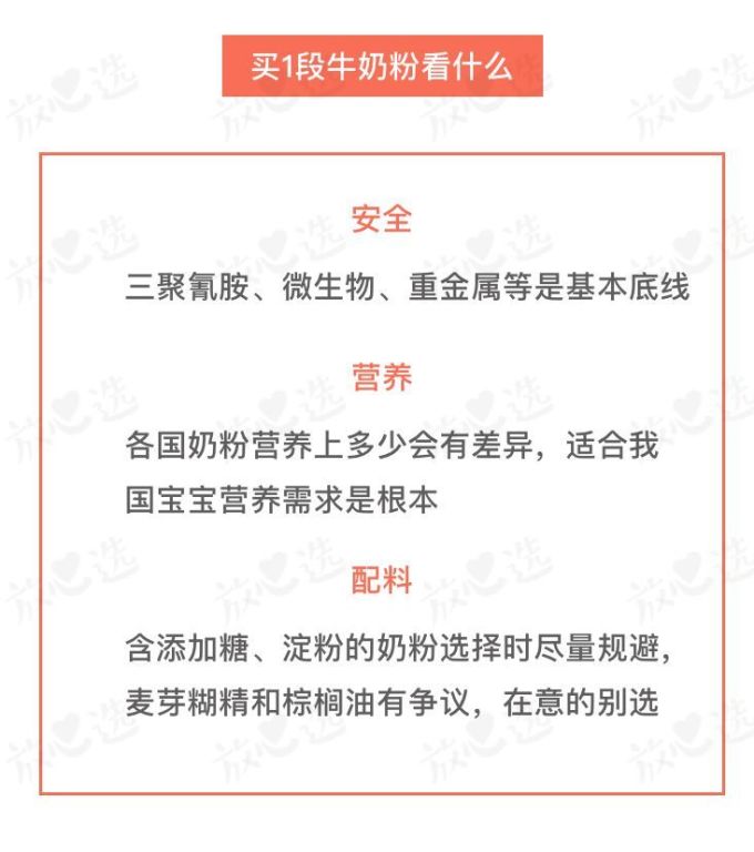 7款热销奶粉PK,劝你别迷信海淘奶粉!|放心选跟你说真话