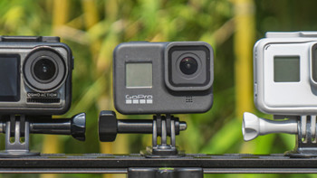 谁才是最强防抖运动相机？ GoPro HERO8、大疆Osmo Action、GoPro HERO7对比评测