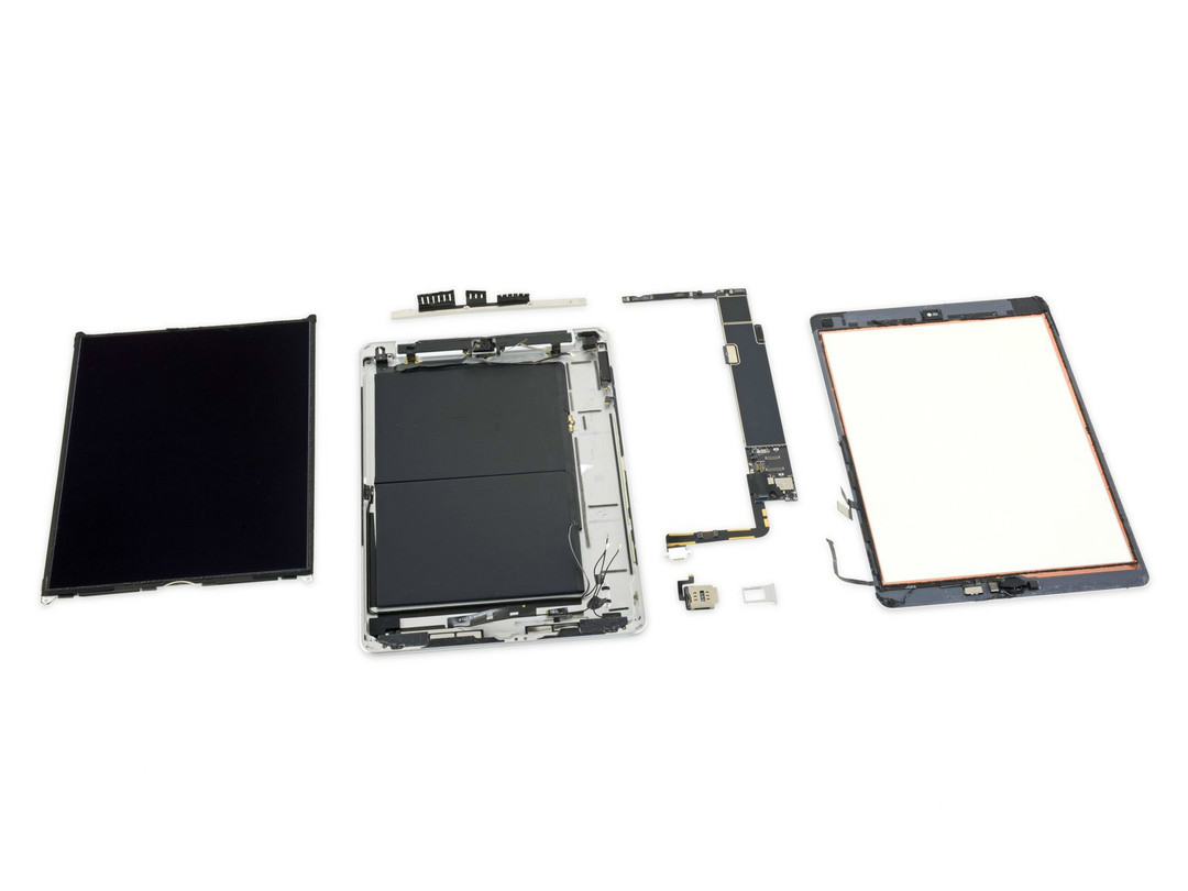 3GB运存 电池容量不变 | 10.2英寸 新iPad(2019)拆机图解