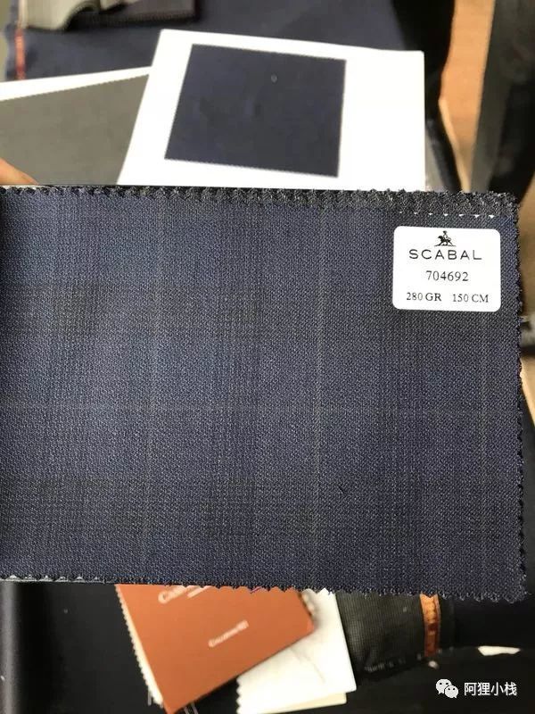 做裤子（二）：Naboli Blue&StoneCheck Worsted