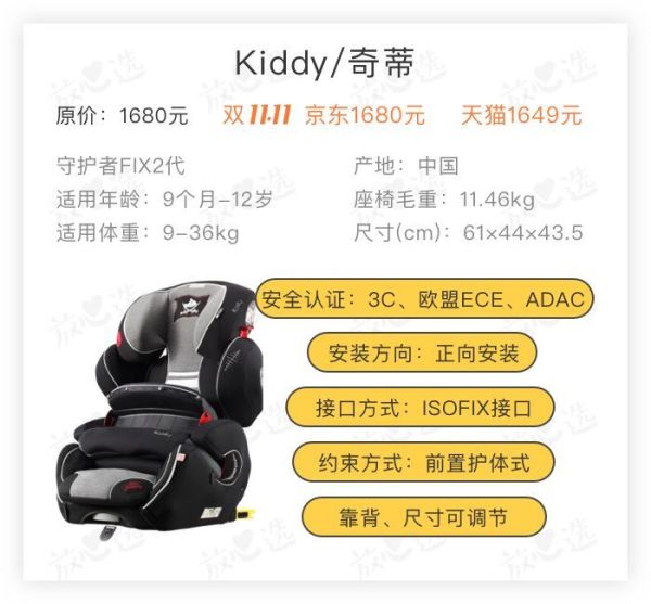 安全座椅评测|双11别急下单!宝得适等大牌居然不合格!