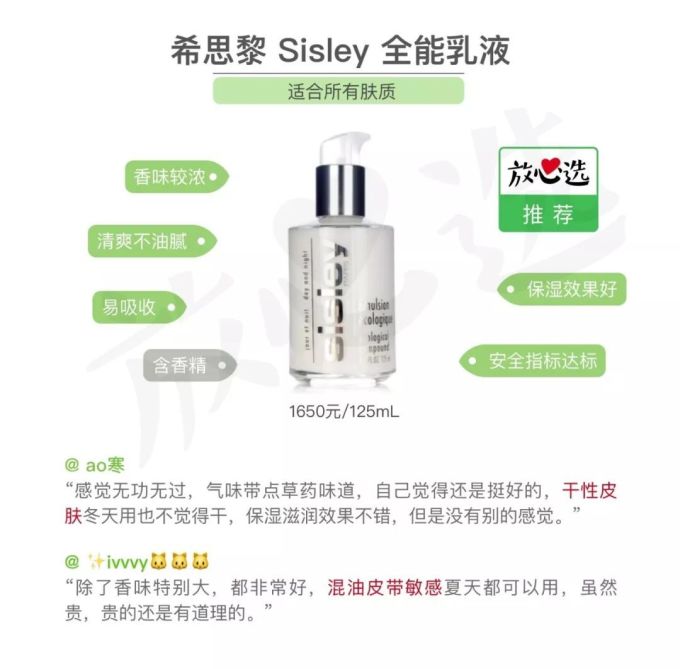 15款乳液横评,LA MER、SK-II居然都败给了它