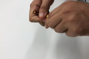 700块的黄金棒美容仪真有黄金?拆完发现一个秘密