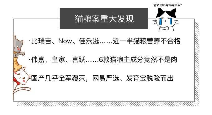 20款猫粮评测 | 国货又团灭了?大牌也有猫腻!