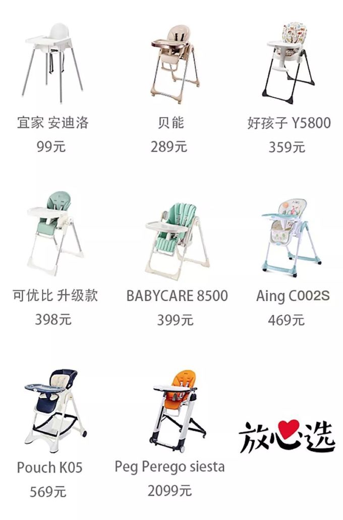餐椅评测 | 99元的宜家值不值得买?200多和2000多的啥区别?