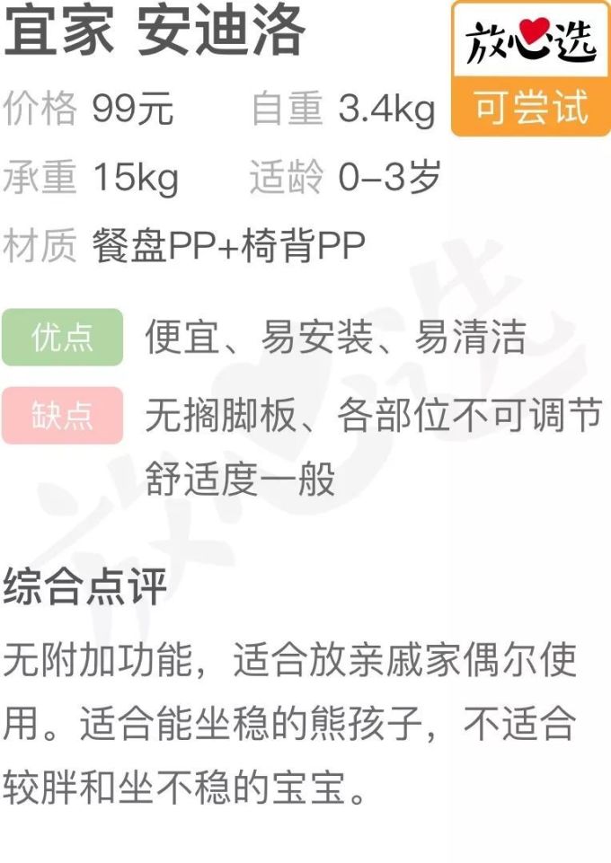 餐椅评测 | 99元的宜家值不值得买?200多和2000多的啥区别?