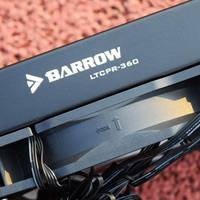 贴心的集成式设计，Barrow炫影360一体式水冷散热器装机点评