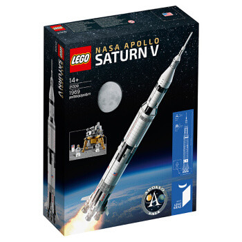 小面想去月球 -- LEGO乐高 21309 NASA APOLLO SATURN V