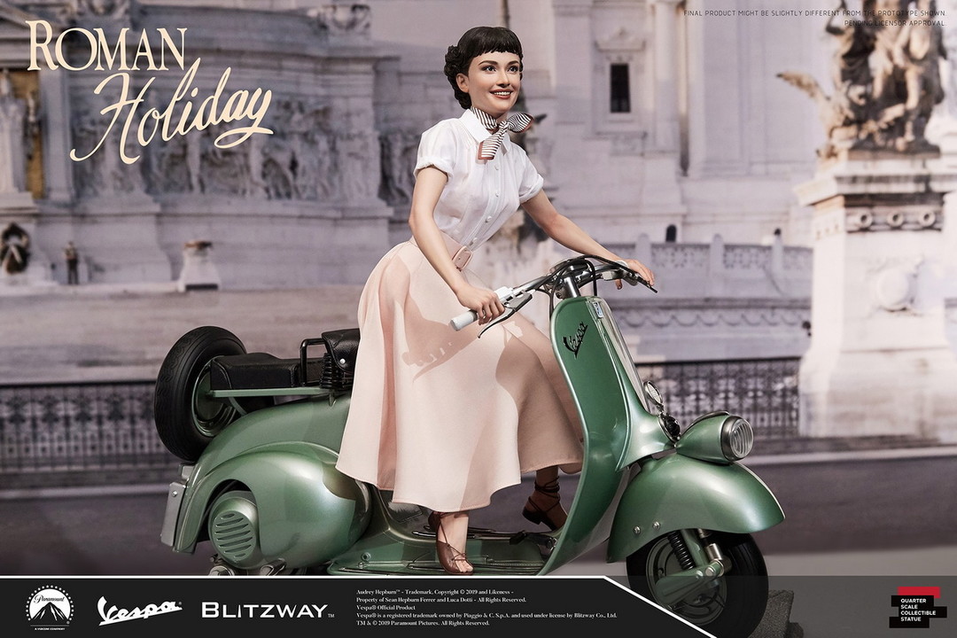 玩模总动员：Blitzway《罗马假日》安妮公主（奥黛丽·赫本）雕像开订