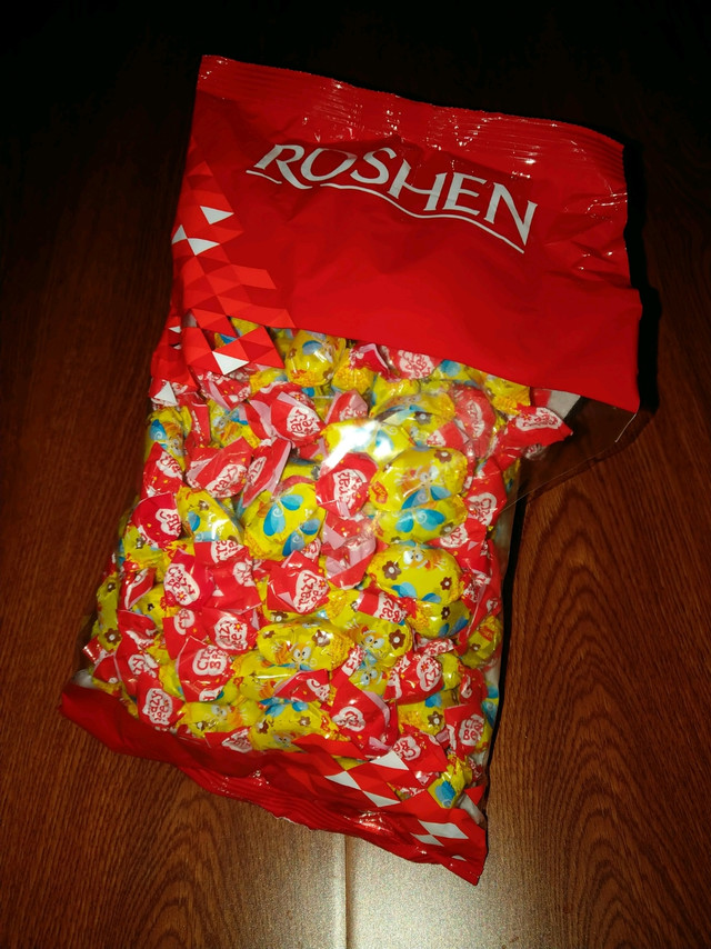 乌克兰夹心软糖 ，好吃！