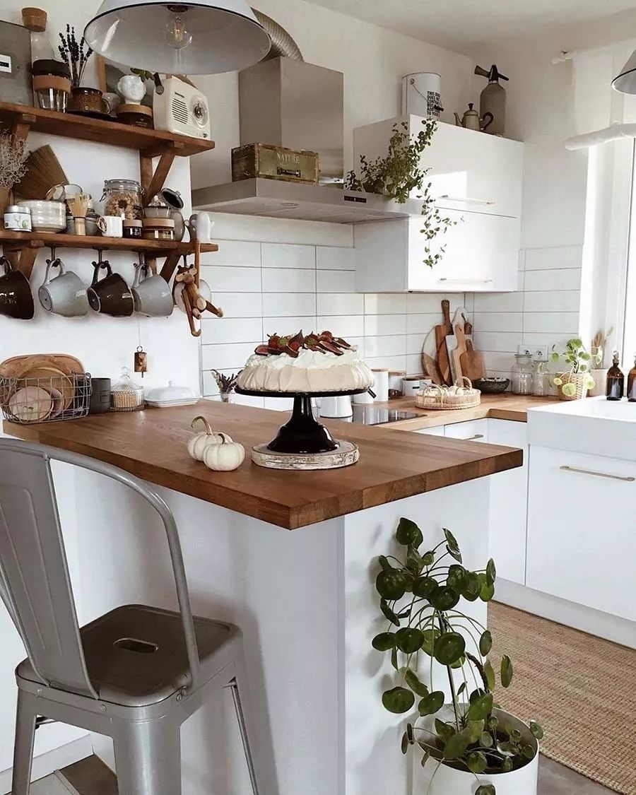 30款风靡家庭主妇圈的北欧厨房设计！易料理、好收纳，完全不用开美颜，自带高颜质